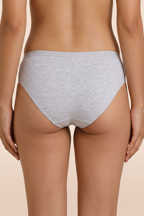 Zivame Anti-Microbial Low Rise Full Coverage Hipster Panty (Pack of 3) - Multicolor — image 4